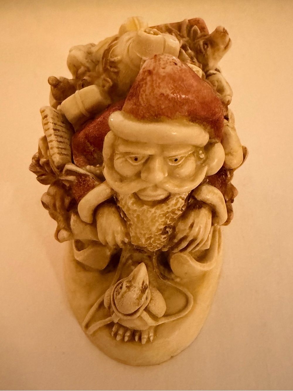 Harmony Kingdom “Nick of Time” Trinket Box Retired Christmas